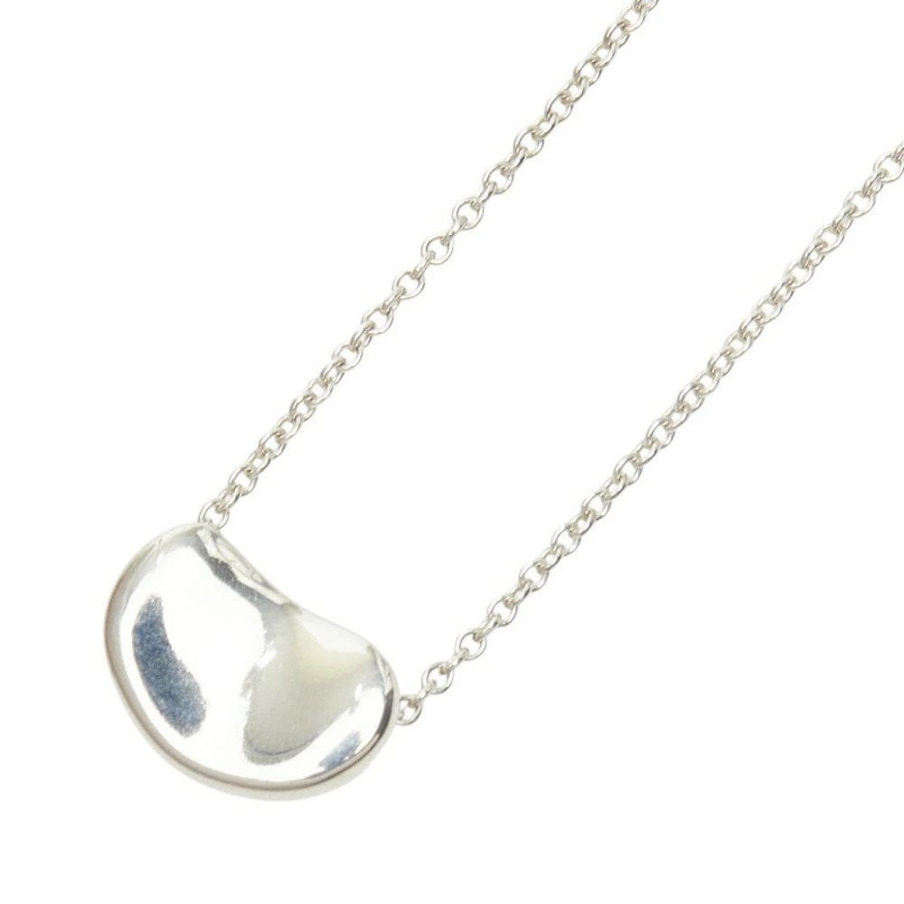 Tiffany Co Bean Necklace Silver TIFFANYCo